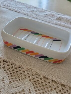 Vintage Rainbow Soap Dish